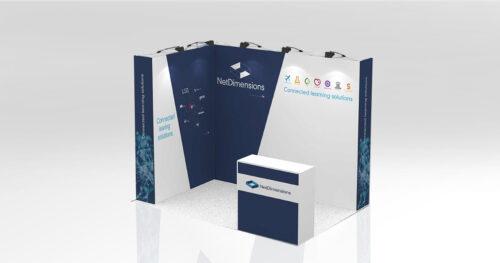 3x2m Eckstand - Messestand 021