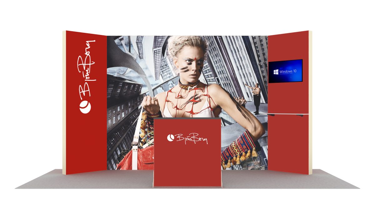 Expo Lightbox Messestand 5x2