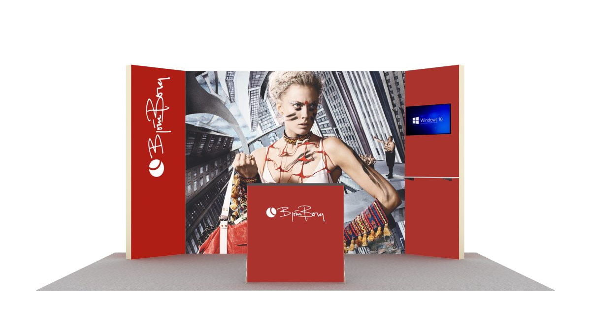 5×3 Lightbox Messestand