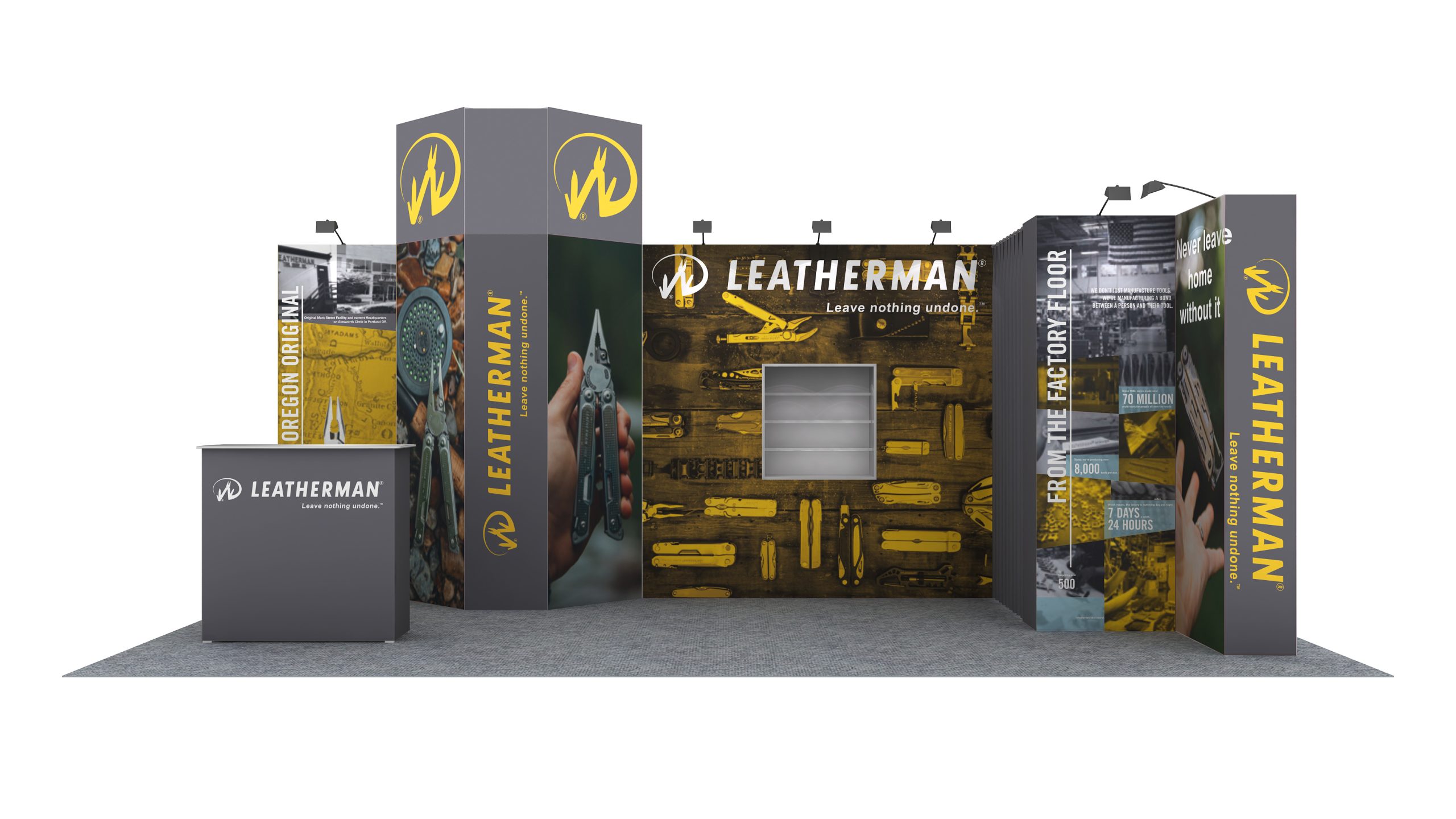 6×3 Fabric Pro Messestand 14