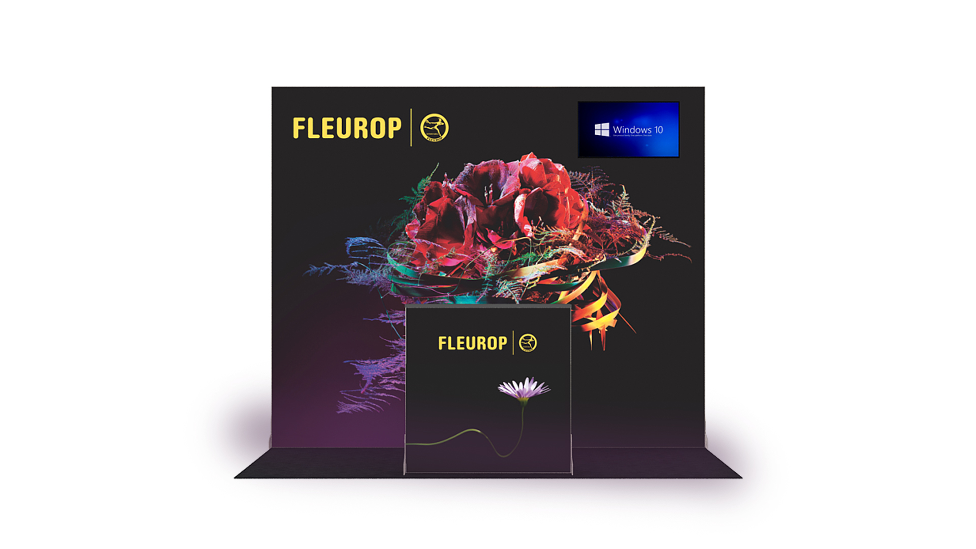 Expo Lightbox Messestand 3×2 TV