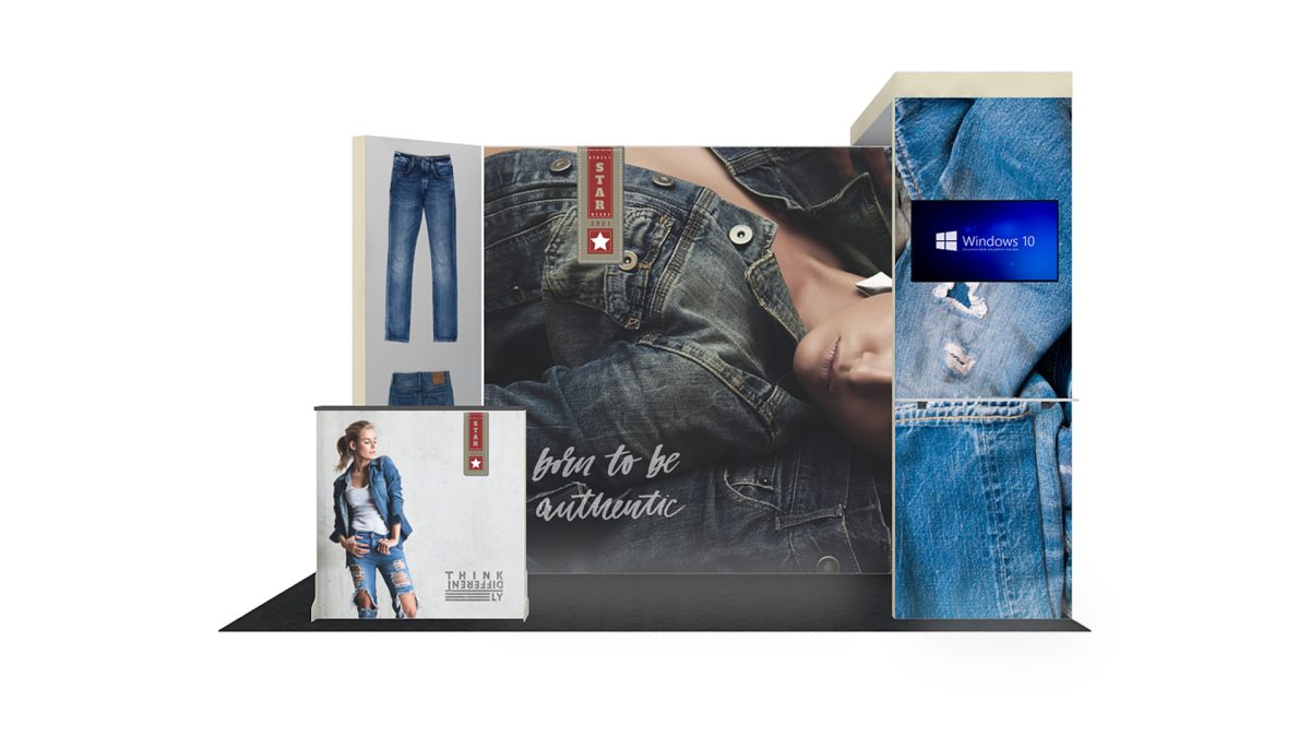 Lightbox Messestand 4×3