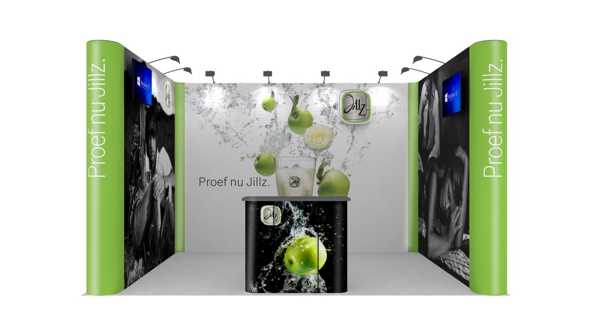4x3m Expo Prestige Mobiler Messestand 13
