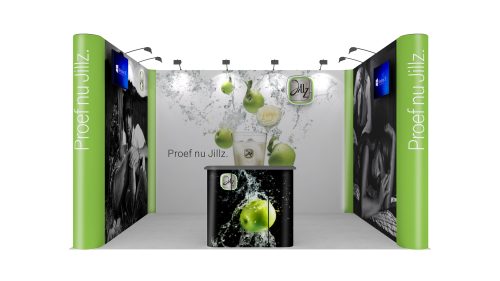 4x3m Expo Prestige Mobiler Messestand 13