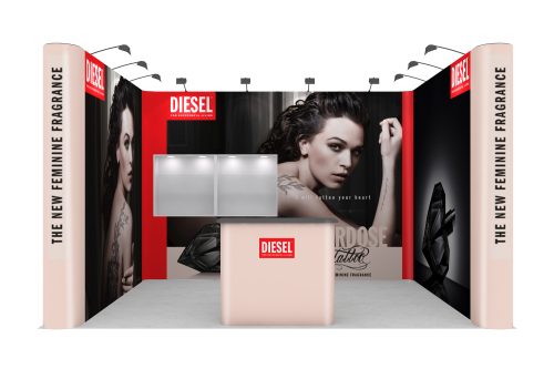 4x3m Expo Prestige Mobiler Messestand 14