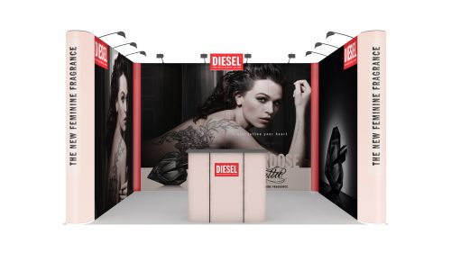 4x3m Expo Prestige Mobiler Messestand 15