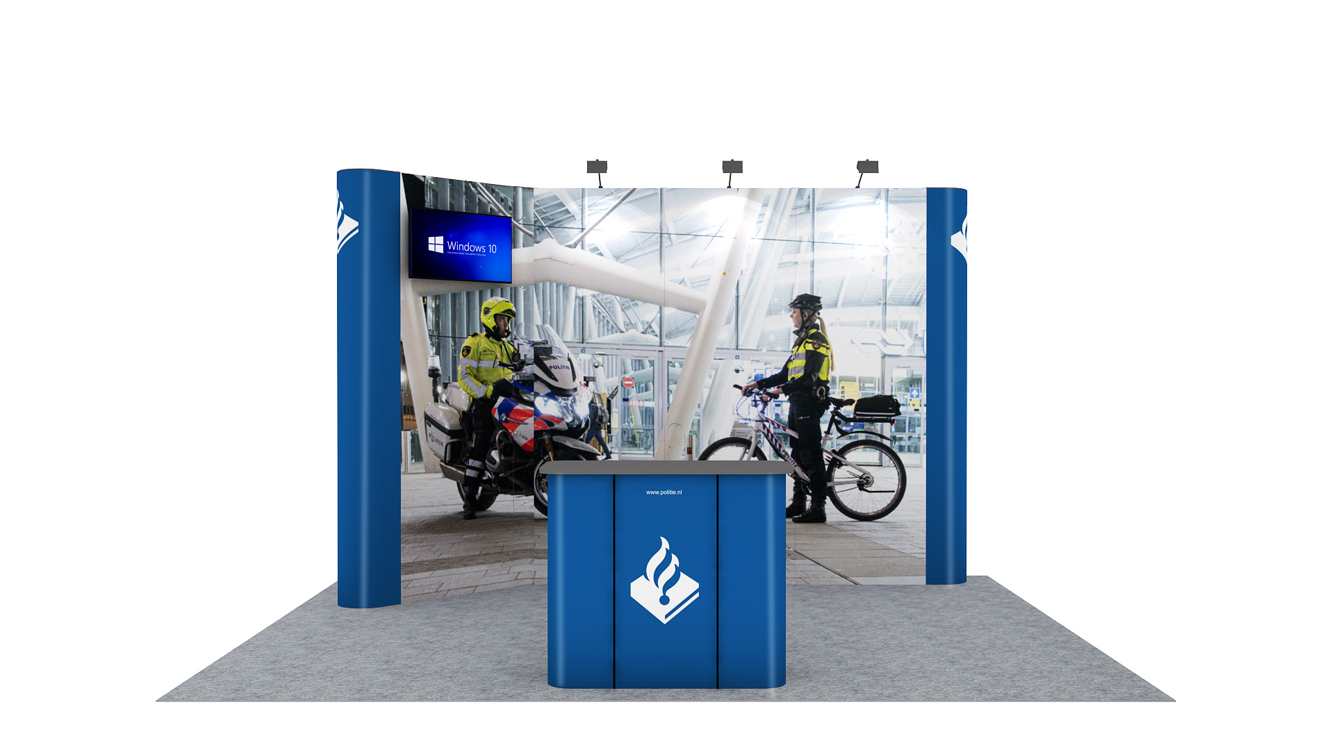 4x3m Expo Prestige Mobiler Messestand 17