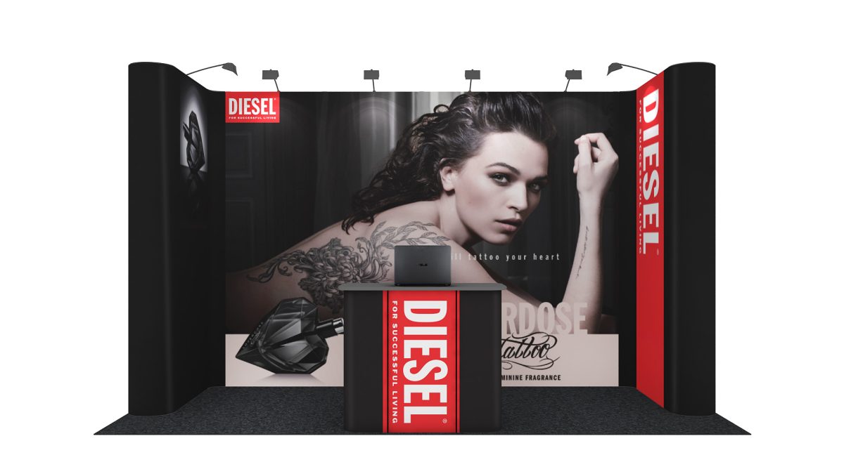4x2m Expo Prestige Mobiler Messestand 07