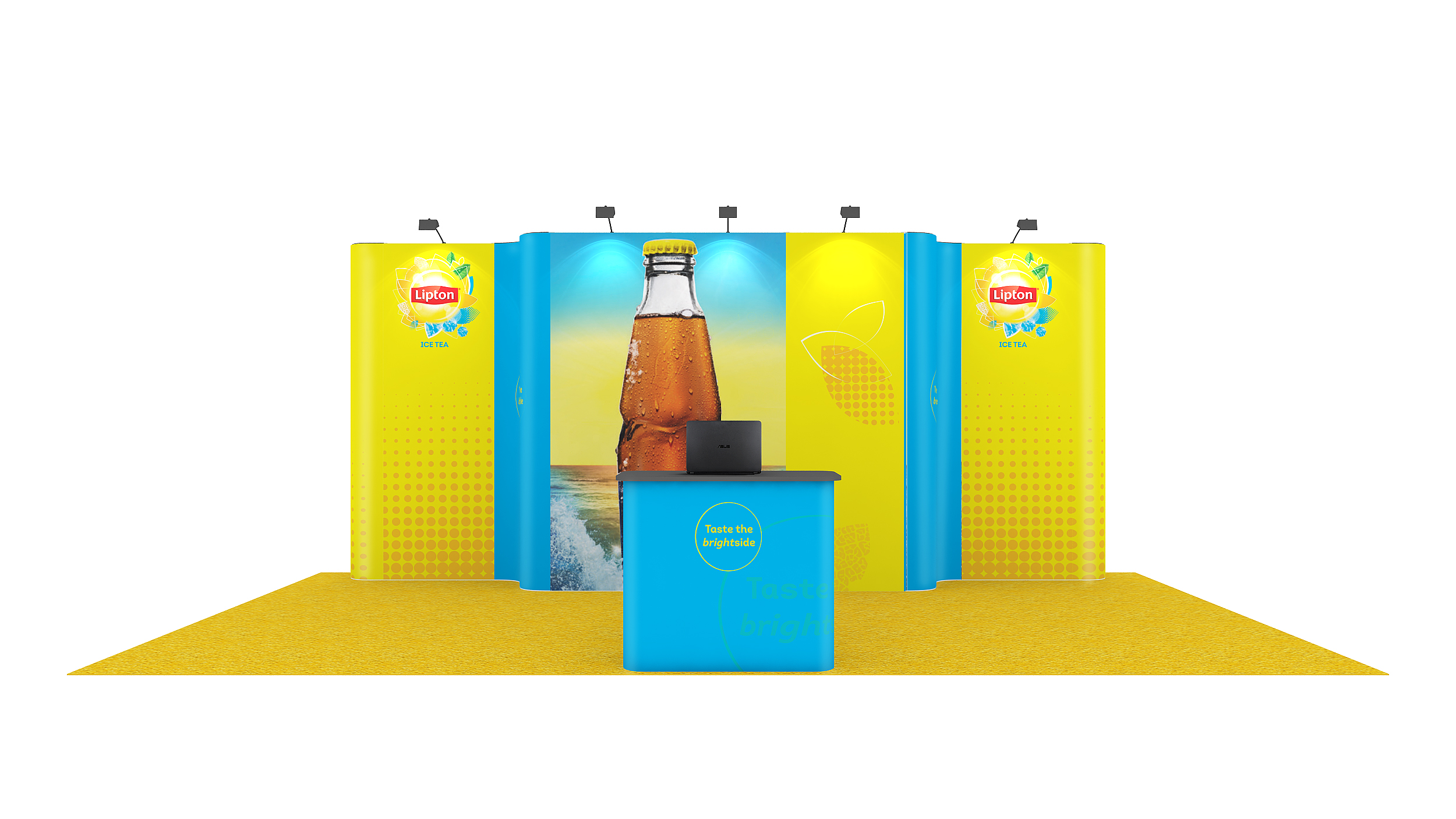 6x3m Expo Prestige Mobiler Messestand 10