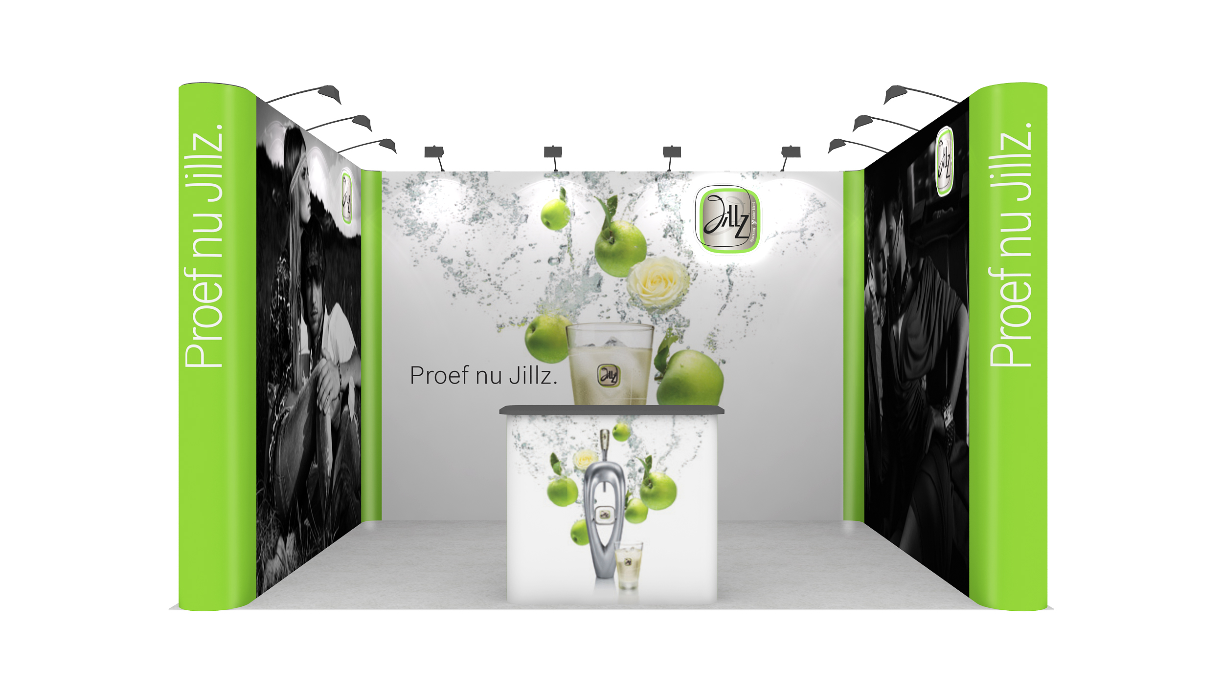 4x3m Expo Prestige Mobiler Messestand 12