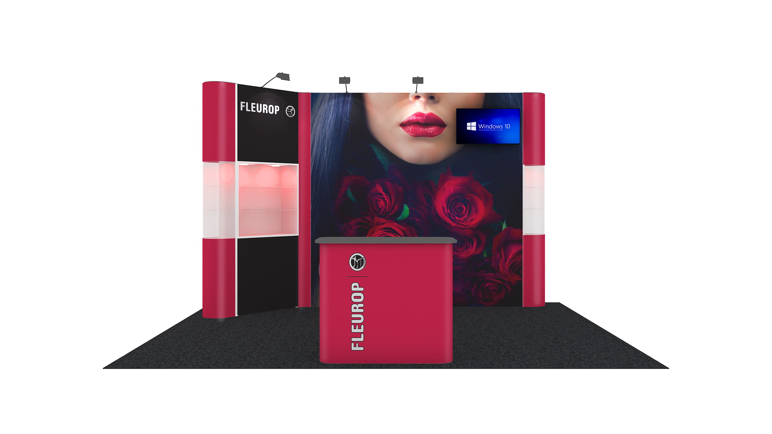 4x3m Expo Prestige Mobiler Messestand 04
