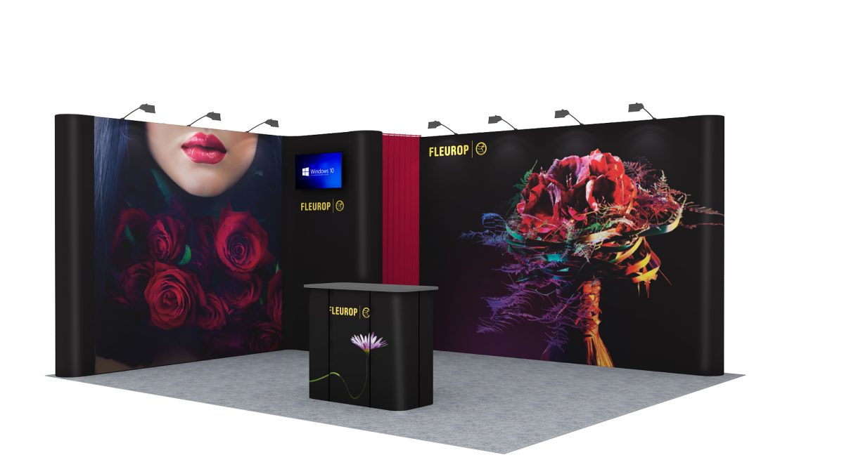 5x4m Expo Prestige Mobiler Messestand 19
