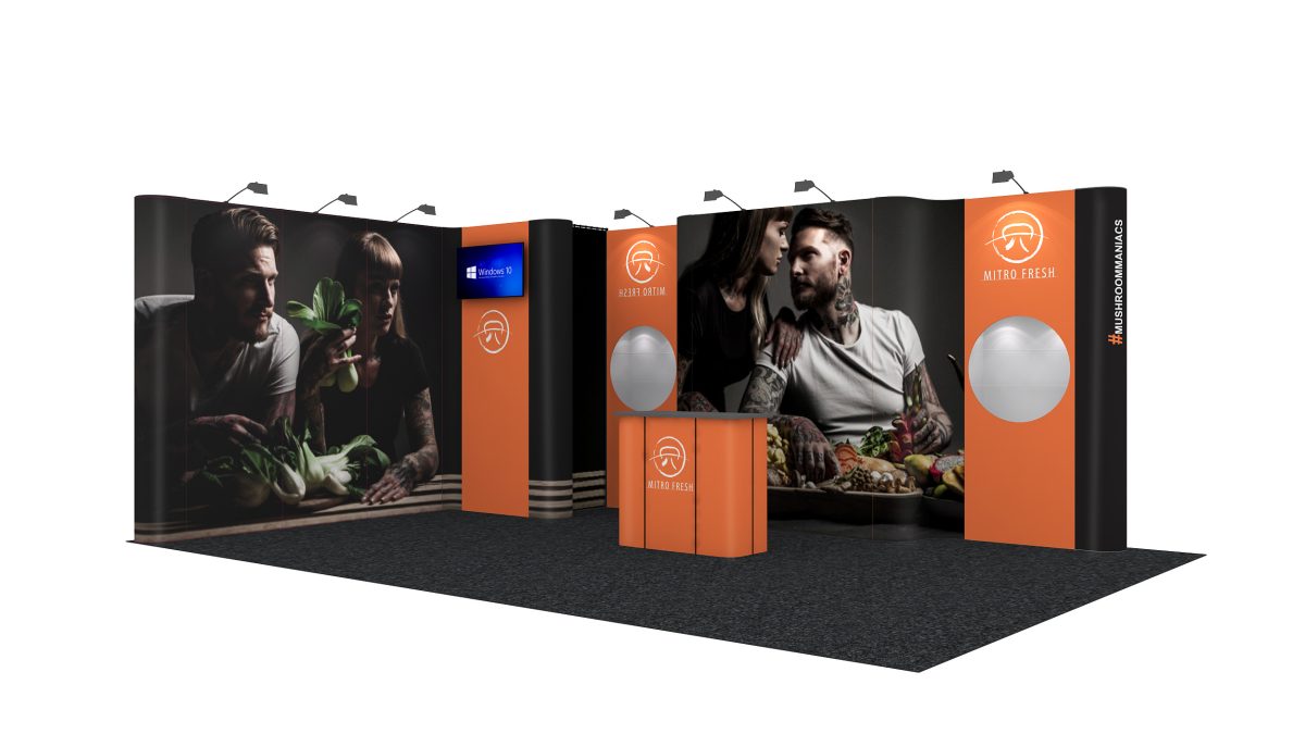 6x4m Expo Prestige Mobiler Messestand 21A