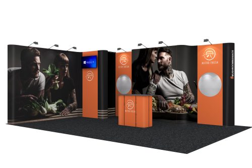 6x4m Expo Prestige Mobiler Messestand 21A