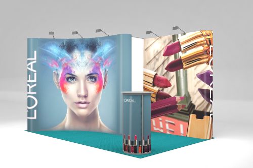 4x3m Expo Pop-Up Mobiler Messestand 09