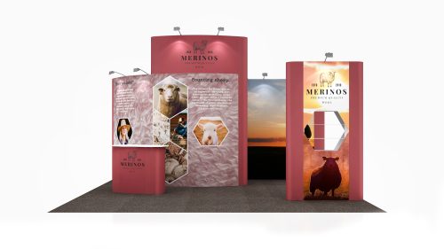 6x4m Expo Prestige Mobiler Messestand 26