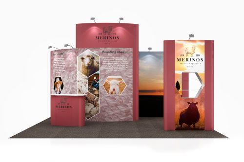 6x4m Expo Prestige Mobiler Messestand 26