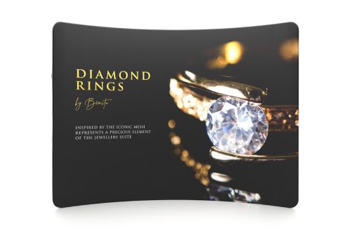 Expo Stretchwall Gebogen